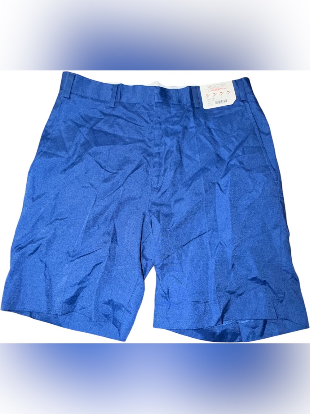 Size 34 Blue Islander Linen, Banana Republic, Pull&Bear Men’s Shorts Bundle of 3 - Picture 2 of 15